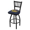 Holland Bar Stool Co. 30" Blk Wrinkle Cal Swivel Bar Stool, Jailhouse Back -Kitchen & Dining Furniture Sales Store Holland20Bar20Stool20Co L018Cal Un