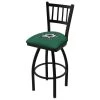 Holland Bar Stool Co. 30" Blk Wrinkle Dallas Stars Swivel Bar Stool, Jailhouse Back -Kitchen & Dining Furniture Sales Store Holland20Bar20Stool20Co L018DalSta