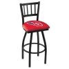 Holland Bar Stool Co. 30" Blk Wrinkle University of Dayton Swivel Bar Stool, Jailhouse Back -Kitchen & Dining Furniture Sales Store Holland20Bar20Stool20Co L018DytnUn