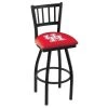 Holland Bar Stool Co. 30" Blk Wrinkle Houston Swivel Bar Stool, Jailhouse Back -Kitchen & Dining Furniture Sales Store Holland20Bar20Stool20Co L018Houston