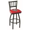 Holland Bar Stool Co. 25" Blk Wrinkle New Mexico Swivel Bar Stool, Jailhouse Back -Kitchen & Dining Furniture Sales Store Holland20Bar20Stool20Co L018NewMex