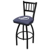 Holland Bar Stool Co. 30" Blk Wrinkle Tampa Bay Lightning Swivel Bar Stool, Jailhouse Back -Kitchen & Dining Furniture Sales Store Holland20Bar20Stool20Co L018TBLght