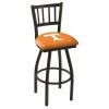 Holland Bar Stool Co. 30" Blk Wrinkle Tennessee Swivel Bar Stool, Jailhouse Back -Kitchen & Dining Furniture Sales Store Holland20Bar20Stool20Co L018Tennes