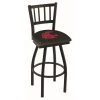 Holland Bar Stool Co. 30" Blk Wrinkle Washington State Swivel Bar Stool, Jailhouse Back -Kitchen & Dining Furniture Sales Store Holland20Bar20Stool20Co L018WashSt