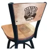 Holland Bar Stool Co. 25" Blk Wrinkle UNLV Swivel Bar Stool, Laser Engraved Back -Kitchen & Dining Furniture Sales Store Holland20Bar20Stool20Co L038UNevLVBWMM 1
