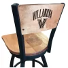 Holland Bar Stool Co. 25" Blk Wrinkle Villanova Swivel Bar Stool, Laser Engraved Back -Kitchen & Dining Furniture Sales Store Holland20Bar20Stool20Co L038VilnvaBWMM