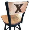 Holland Bar Stool Co. 30" Blk Wrinkle Xavier Swivel Bar Stool, Laser Engraved Back -Kitchen & Dining Furniture Sales Store Holland20Bar20Stool20Co L038XavierBWMM 3