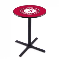 Holland Bar Stool Co. 36" Blk Wrinkle Alabama Pub Table