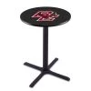 Holland Bar Stool Co. 36" Blk Wrinkle Boston College Pub Table, 36" dia. Top