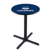 Holland Bar Stool Co. 42" Blk Wrinkle Connecticut Pub Table, 36" dia. Top -Kitchen & Dining Furniture Sales Store Holland20Bar20Stool20Co L211ConnUn