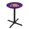 Holland Bar Stool Co. 42" Blk Wrinkle Louisiana State Pub Table -Kitchen & Dining Furniture Sales Store Holland20Bar20Stool20Co L211LaStUn 1