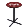 Holland Bar Stool Co. 42" Blk Wrinkle Mississippi State Pub Table -Kitchen & Dining Furniture Sales Store Holland20Bar20Stool20Co L211MssStU 2