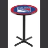 Holland Bar Stool Co. 36" Blk Wrinkle New York Rangers Pub Table -Kitchen & Dining Furniture Sales Store Holland20Bar20Stool20Co L211NYRang 1