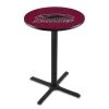 Holland Bar Stool Co. 36" Blk Wrinkle Southern Illinois Pub Table, 36" dia. Top -Kitchen & Dining Furniture Sales Store Holland20Bar20Stool20Co L211SouIll