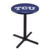 Holland Bar Stool Co. 42" Blk Wrinkle TCU Pub Table, 36" dia. Top -Kitchen & Dining Furniture Sales Store Holland20Bar20Stool20Co L211TexChr