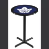 Holland Bar Stool Co. 42" Blk Wrinkle Toronto Maple Leafs Pub Table -Kitchen & Dining Furniture Sales Store Holland20Bar20Stool20Co L211TorMpl 1
