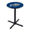 Holland Bar Stool Co. 36" Blk Wrinkle US Naval Academy NAVY Pub Table, 36" dia. Top -Kitchen & Dining Furniture Sales Store Holland20Bar20Stool20Co L211USNavA