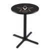 Holland Bar Stool Co. 36" Blk Wrinkle Vanderbilt Pub Table, 36" dia. Top -Kitchen & Dining Furniture Sales Store Holland20Bar20Stool20Co L211Vander 1
