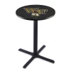 Holland Bar Stool Co. 42" Blk Wrinkle Wake Forest Pub Table, 36" dia. Top -Kitchen & Dining Furniture Sales Store Holland20Bar20Stool20Co L211WakeFr