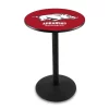 Holland Bar Stool Co. 36" Blk Wrinkle Arkansas Pub Table