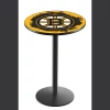 Holland Bar Stool Co. 42" Blk Wrinkle Boston Bruins Pub Table -Kitchen & Dining Furniture Sales Store Holland20Bar20Stool20Co L214BosBru 1
