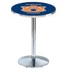 Holland Bar Stool Co. 36" Chrome Auburn Pub Table, 36" dia. Top -Kitchen & Dining Furniture Sales Store Holland20Bar20Stool20Co L214CHAuburn 1