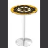 Holland Bar Stool Co. 42" Chrome Boston Bruins Pub Table, 36" dia. Top -Kitchen & Dining Furniture Sales Store Holland20Bar20Stool20Co L214CHBosBru