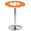 Holland Bar Stool Co. 42" Chrome Clemson Pub Table, 36" dia. Top -Kitchen & Dining Furniture Sales Store Holland20Bar20Stool20Co L214CHClmson