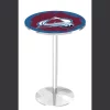 Holland Bar Stool Co. 42" Chrome Colorado Avalanche Pub Table, 36" dia. Top -Kitchen & Dining Furniture Sales Store Holland20Bar20Stool20Co L214CHColAva