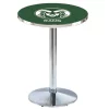 Holland Bar Stool Co. 36" Chrome Colorado State Pub Table, 36" dia. Top -Kitchen & Dining Furniture Sales Store Holland20Bar20Stool20Co L214CHColoSt 1