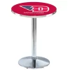 Holland Bar Stool Co. 36" Chrome University of Dayton Pub Table -Kitchen & Dining Furniture Sales Store Holland20Bar20Stool20Co L214CHDytnUn 1