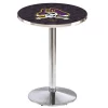 Holland Bar Stool Co. 42" Chrome East Carolina Pub Table, 36" dia. Top -Kitchen & Dining Furniture Sales Store Holland20Bar20Stool20Co L214CHEcarol