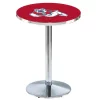 Holland Bar Stool Co. 42" Chrome Fresno State Pub Table -Kitchen & Dining Furniture Sales Store Holland20Bar20Stool20Co L214CHFresSt