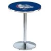 Holland Bar Stool Co. 36" Chrome Gonzaga Pub Table, 36" dia. Top -Kitchen & Dining Furniture Sales Store Holland20Bar20Stool20Co L214CHGonzga