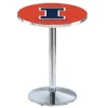 Holland Bar Stool Co. 42" Chrome Illinois Pub Table -Kitchen & Dining Furniture Sales Store Holland20Bar20Stool20Co L214CHIlliniU 1