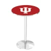 Holland Bar Stool Co. 42" Chrome Indiana Pub Table, 36" dia. Top -Kitchen & Dining Furniture Sales Store Holland20Bar20Stool20Co L214CHIndnaU 1