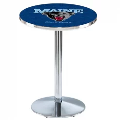 Holland Bar Stool Co. 42" Chrome Maine Pub Table