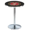 Holland Bar Stool Co. 36" Chrome U.S. Marines Pub Table -Kitchen & Dining Furniture Sales Store Holland20Bar20Stool20Co L214CHMarine