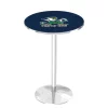 Holland Bar Stool Co. 36" Chrome Notre Dame Leprechaun Pub Table -Kitchen & Dining Furniture Sales Store Holland20Bar20Stool20Co L214CHND Lep