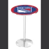 Holland Bar Stool Co. 42" Chrome New York Rangers Pub Table -Kitchen & Dining Furniture Sales Store Holland20Bar20Stool20Co L214CHNYRang 1