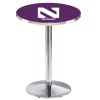 Holland Bar Stool Co. 36" Chrome Northwestern Pub Table, 36" dia. Top -Kitchen & Dining Furniture Sales Store Holland20Bar20Stool20Co L214CHNthwst 1