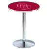 Holland Bar Stool Co. 36" Chrome Oklahoma Pub Table, 36" dia. Top -Kitchen & Dining Furniture Sales Store Holland20Bar20Stool20Co L214CHOklhma
