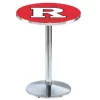 Holland Bar Stool Co. 42" Chrome Rutgers Pub Table, 36" dia. Top -Kitchen & Dining Furniture Sales Store Holland20Bar20Stool20Co L214CHRutger