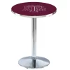 Holland Bar Stool Co. 36" Chrome Texas A&M Pub Table -Kitchen & Dining Furniture Sales Store Holland20Bar20Stool20Co L214CHTexA M 1