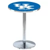 Holland Bar Stool Co. 36" Chrome Kentucky "UK" Pub Table -Kitchen & Dining Furniture Sales Store Holland20Bar20Stool20Co L214CHUKY UK