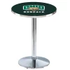 Holland Bar Stool Co. 36" Chrome Ohio University Pub Table, 36" dia. Top -Kitchen & Dining Furniture Sales Store Holland20Bar20Stool20Co L214CHUnivOH