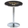 Holland Bar Stool Co. 36" Chrome Wake Forest Pub Table, 36" dia. Top -Kitchen & Dining Furniture Sales Store Holland20Bar20Stool20Co L214CHWakeFr