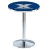 Holland Bar Stool Co. 36" Chrome Xavier Pub Table, 36" dia. Top -Kitchen & Dining Furniture Sales Store Holland20Bar20Stool20Co L214CHXavier 1