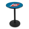 Holland Bar Stool Co. 36" Blk Wrinkle U.S. Coast Guard Pub Table, 36" dia. Top -Kitchen & Dining Furniture Sales Store Holland20Bar20Stool20Co L214CstGrd