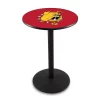 Holland Bar Stool Co. 36" Blk Wrinkle Ferris State Pub Table -Kitchen & Dining Furniture Sales Store Holland20Bar20Stool20Co L214FerrSt